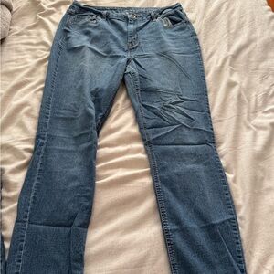 Natural Reflections Blue Straight Leg Jeans